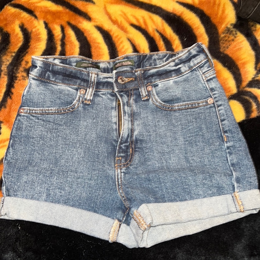High rise shorts